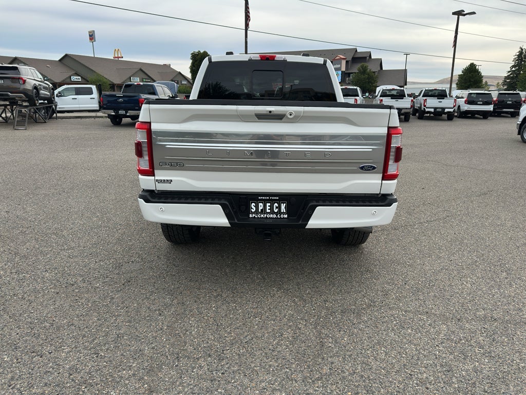 2021 Ford F-150 — rear three-quarter view
