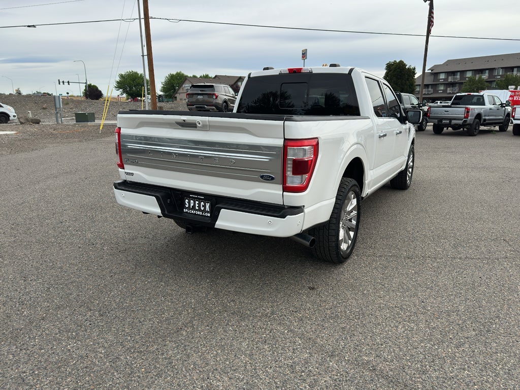2021 Ford F-150 — interior view