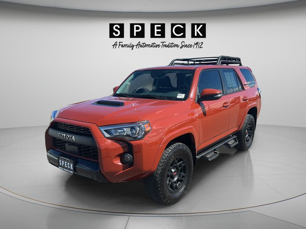 2024 Toyota 4Runner TRD Pro in Brown — front three-quarter view