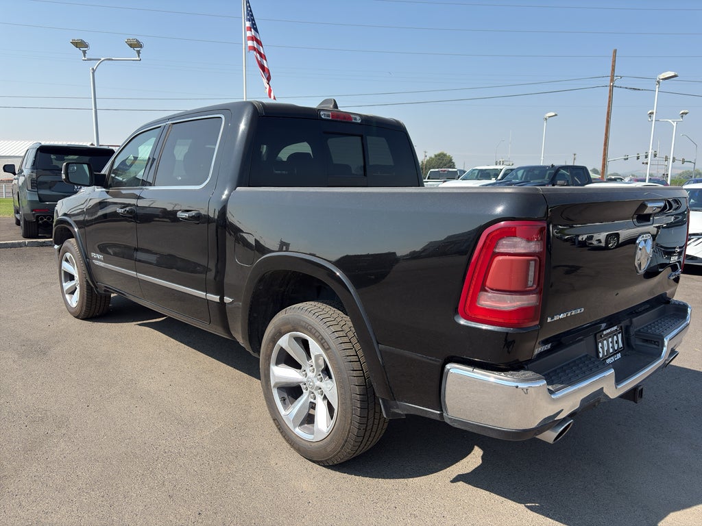 2020 RAM 1500 — rear three-quarter view