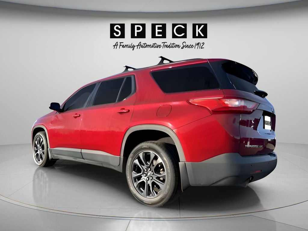 2020 Chevrolet Traverse — rear three-quarter view