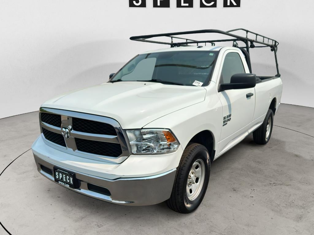 2022 RAM 1500 Classic Tradesman Regular Cab 4x2 8' Box in Bright White Clearcoat — front three-quarter view