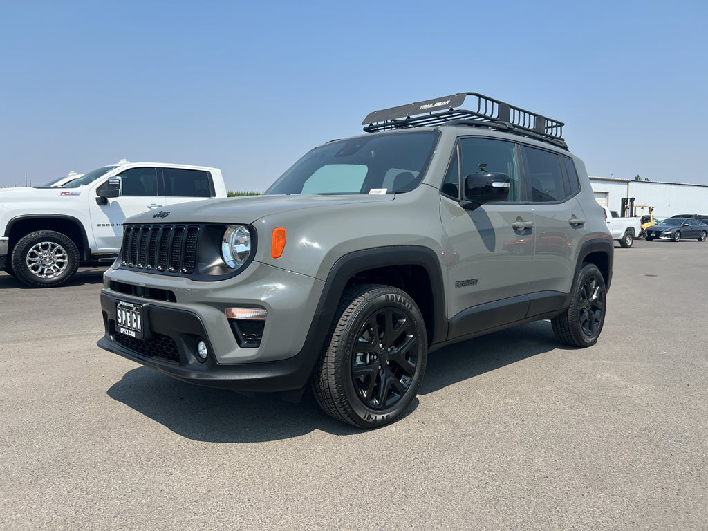 2022 Jeep Renegade Altitude 4x4 in Sting-Gray Clearcoat — front three-quarter view